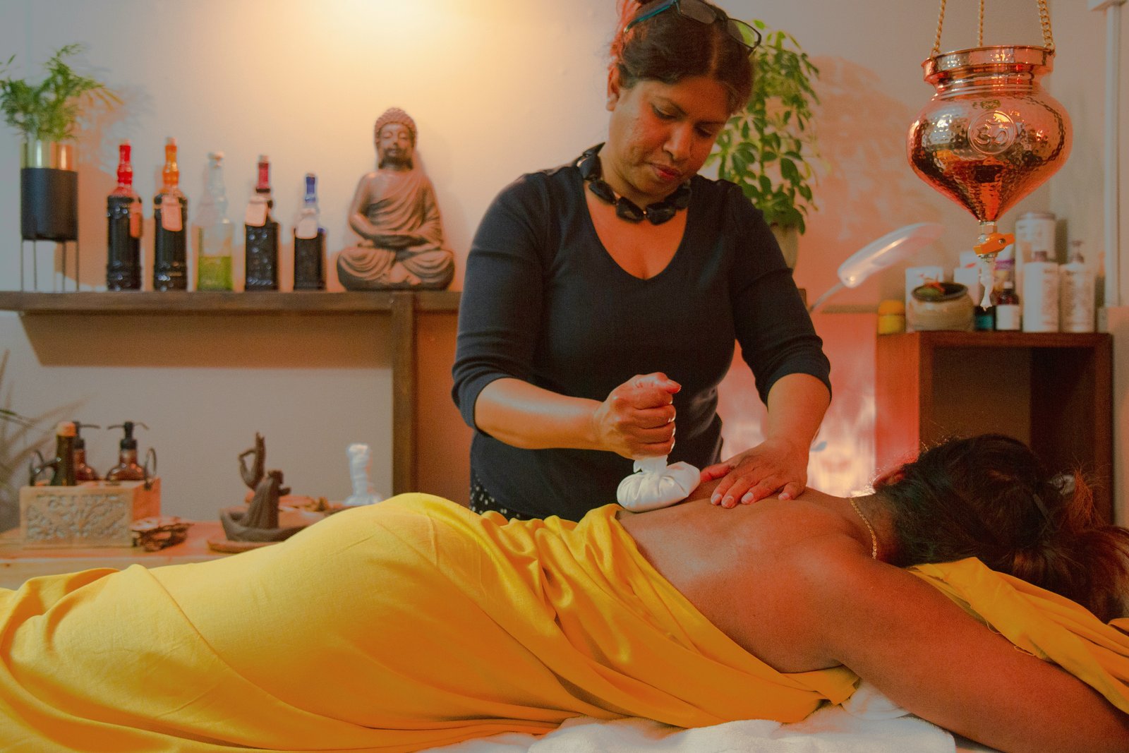 Traditional Ayurvedic treatment